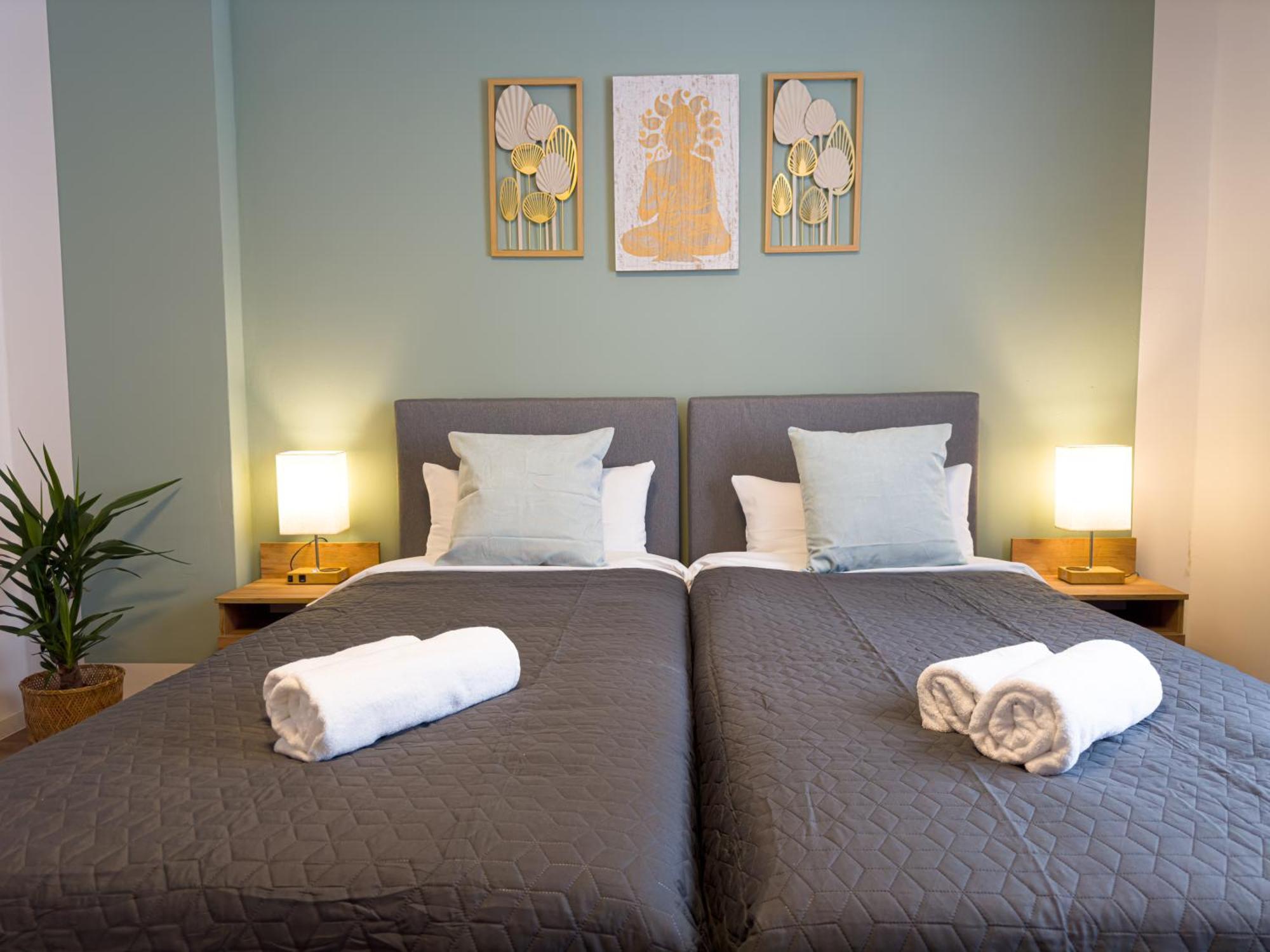 Immostay M#4 Ferien- Apartment, Wifi & Parken, Boxspring-betten *