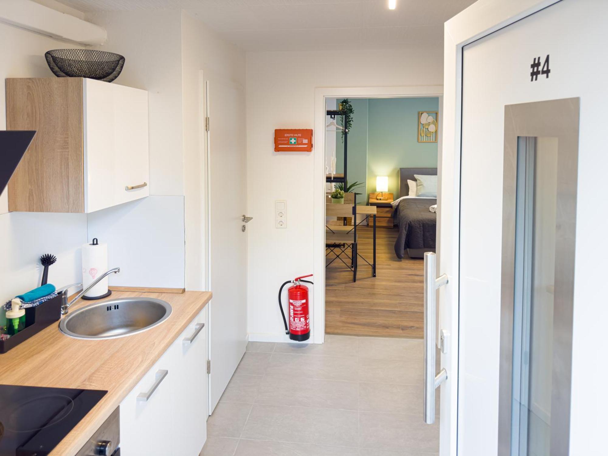 Immostay M#4 Ferien- Apartment, Wifi & Parken, Boxspring-betten BRE